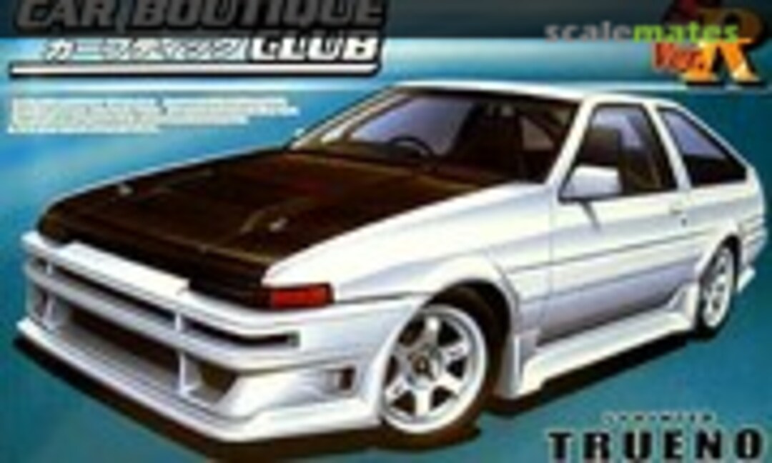 1:24 Car Boutique Club Toyota Sprinter Trueno AE86 (Aoshima 039861)