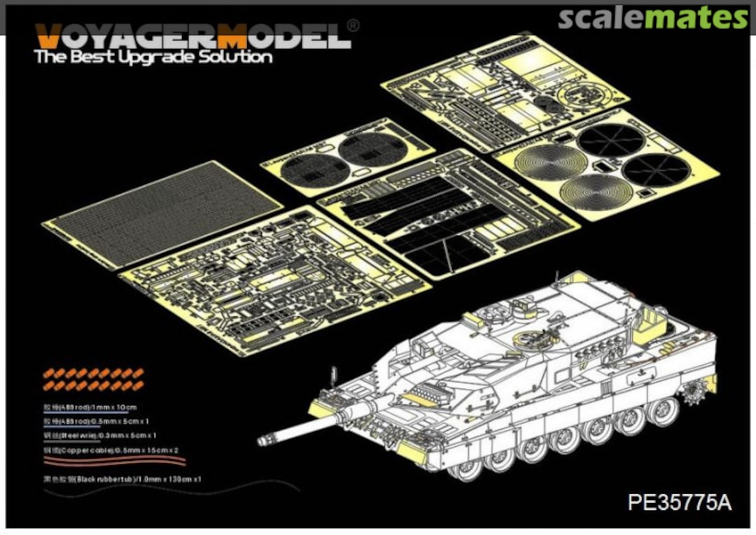 Boxart Leopard 2A5 Basic (version A) PE35775A Voyager Model