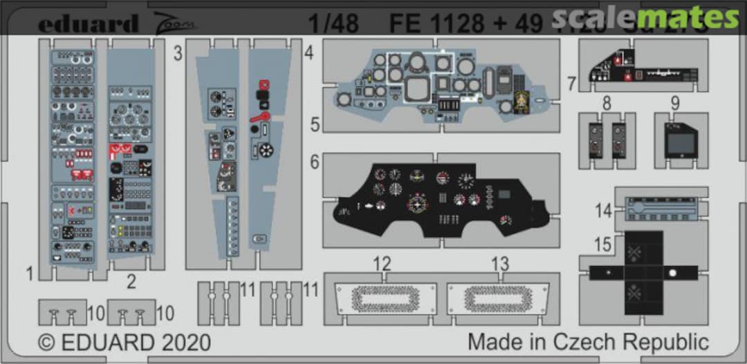 Boxart Su-27S Flanker FE1128 Eduard