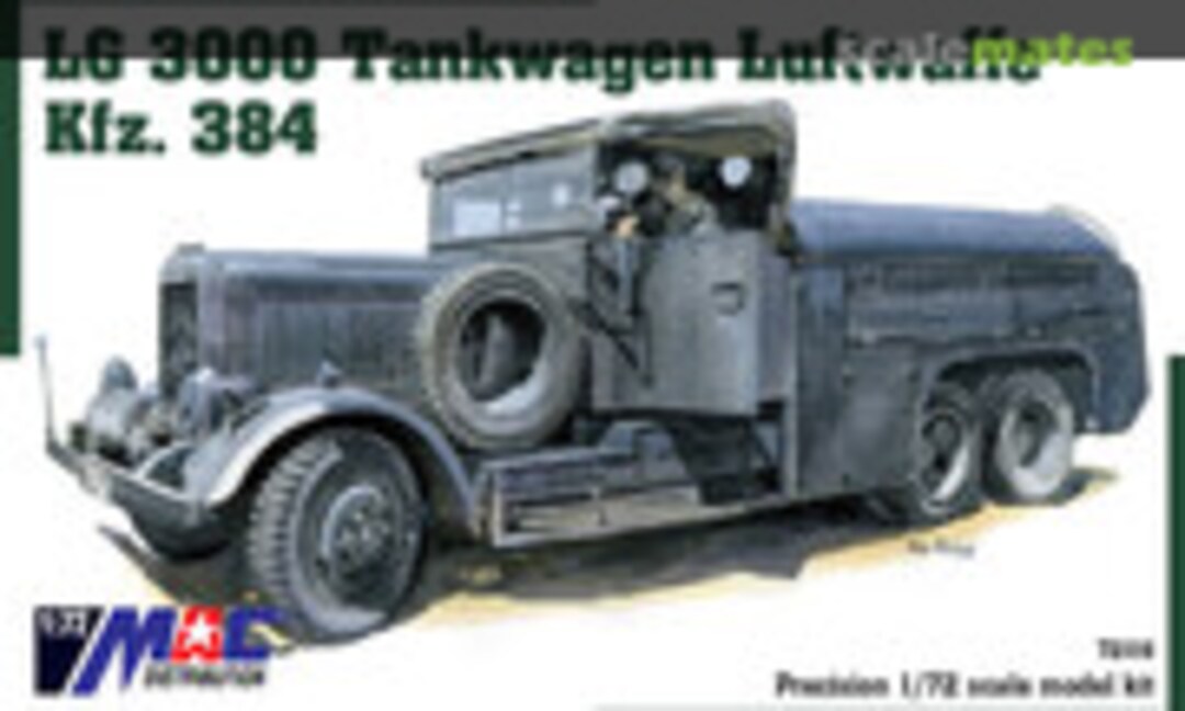 1:72 Kfz. 384 Flugbetriebsstoffkesselkraftwagen Mercedes-Benz LG 3000 (MAC Distribution 72116)