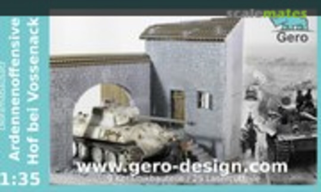 1:35 Dioramabausatz &quot;Ardennenoffensive - Hof bei Vossenack&quot; (Gero Design )