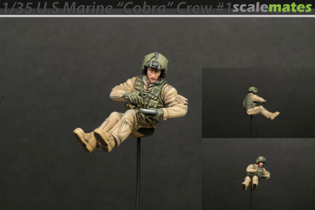 Boxart US Marine “Cobra” AH-1W crew #1 DT35-099 D Vision Miniature