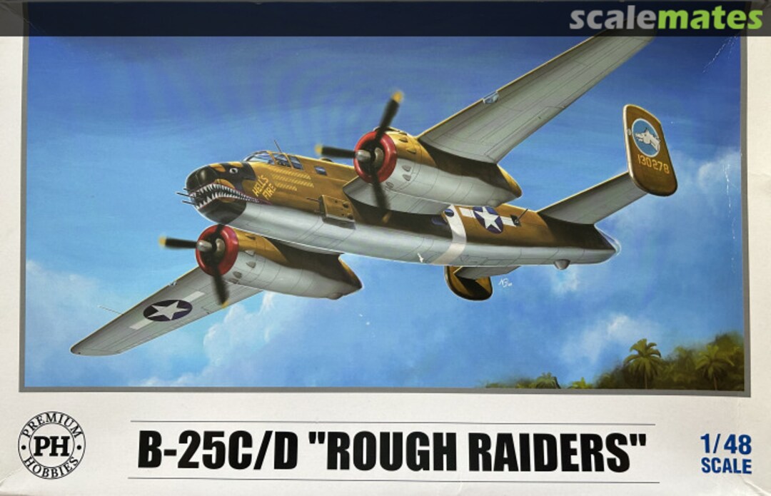 Boxart B-25C/D "Rough Raiders" 139v Premium Hobbies