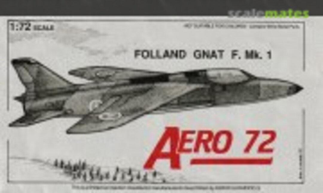 1:72 Folland Gnat F. Mk. 1 (Aeroclub K002)