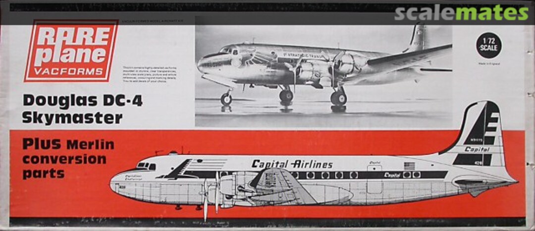 Boxart Douglas DC-4 Skymaster  RarePlane