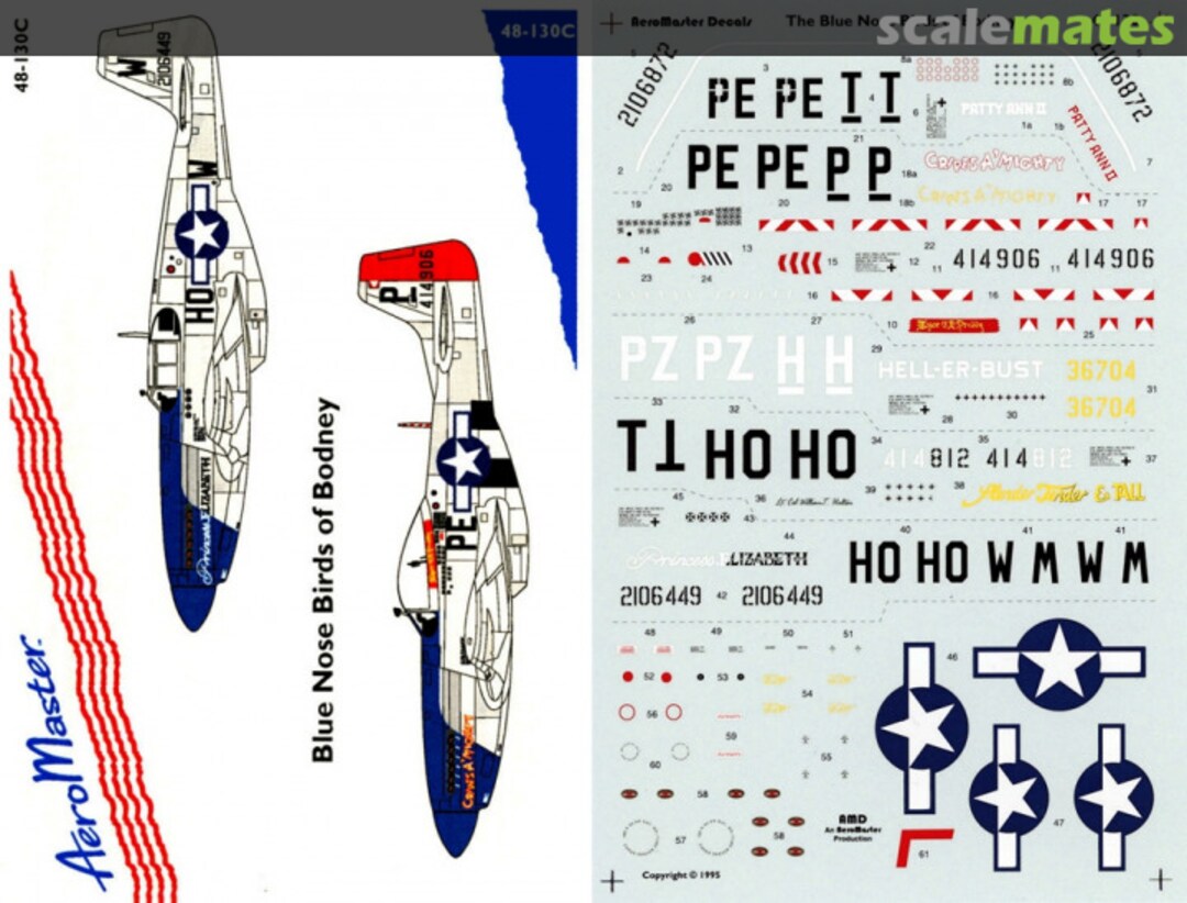 Boxart Blue Nose Birds of Bodney 48-130C AeroMaster