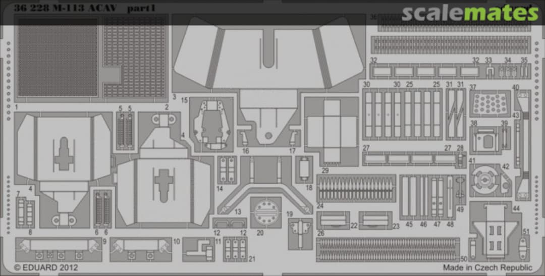Boxart M-113 ACAV 36228 Eduard