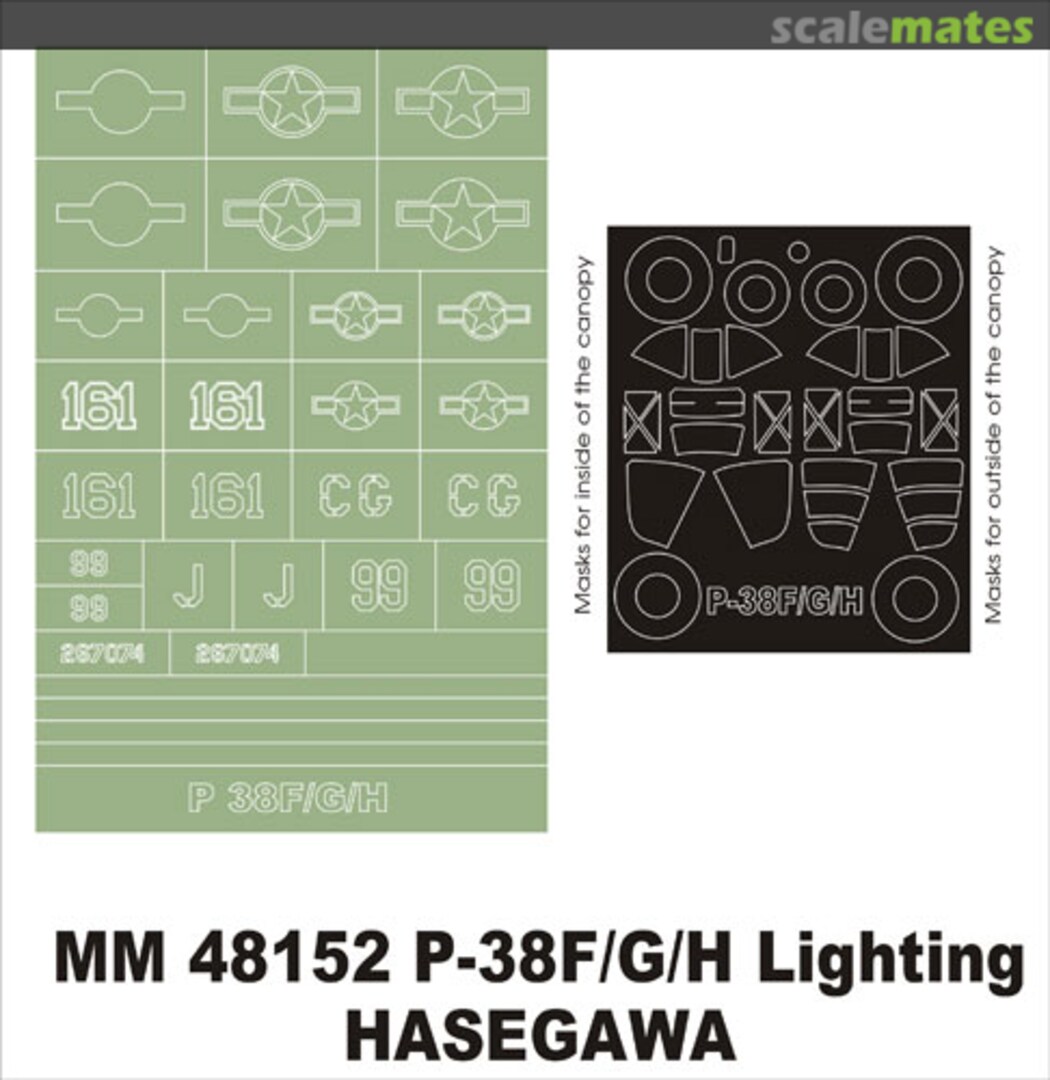 Boxart Lockheed P-38F/G/H Lightning MM48152 Montex