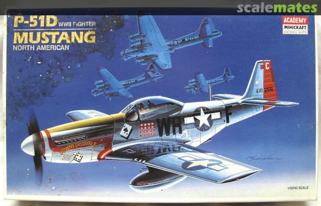 Boxart North American P-51D 1629 Academy