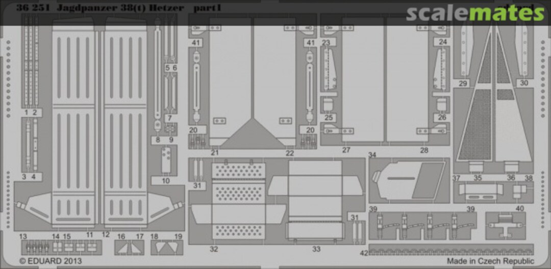 Boxart Jagdpanzer 38(t) Hetzer 36251 Eduard