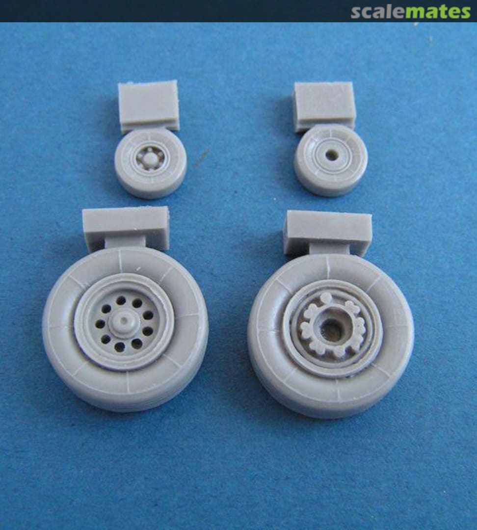 Boxart Mirage 2000 wheels for all kits U48-43 Pavla Models