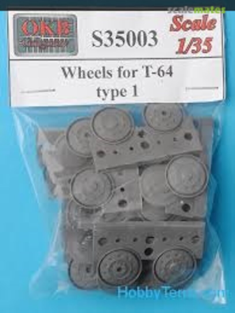 Boxart Wheels for T-64 Type 1 S35003 OKB Grigorov