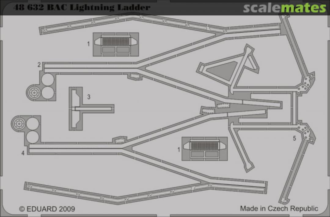 Boxart BAC Lightning - PE Ladder 48632 Eduard