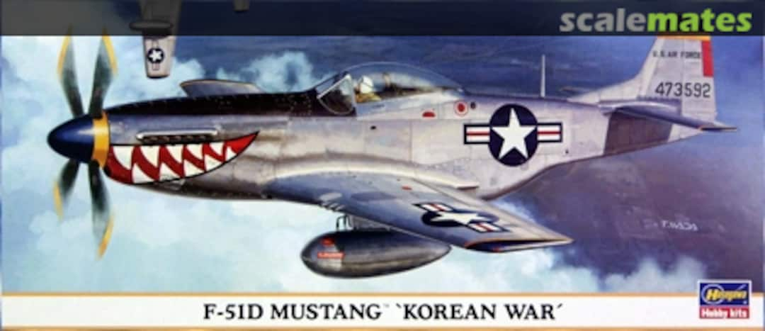 Boxart F-51D Mustang `Korean War´ 00661 Hasegawa