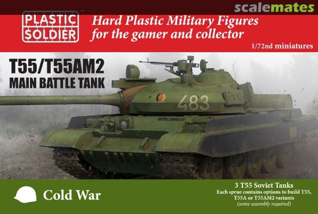 Boxart T55/T55AM2 MODV20001 Plastic Soldier