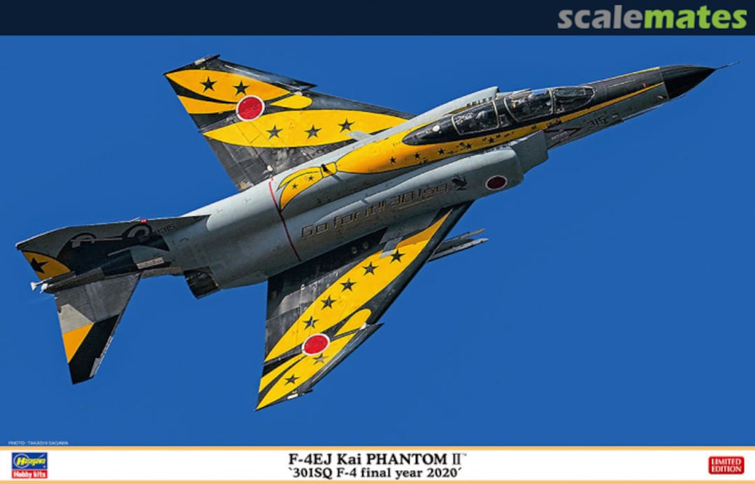 Boxart F-4EJ Kai Phantom II `301SQ F-4 Final Year 2020´ 07484 Hasegawa