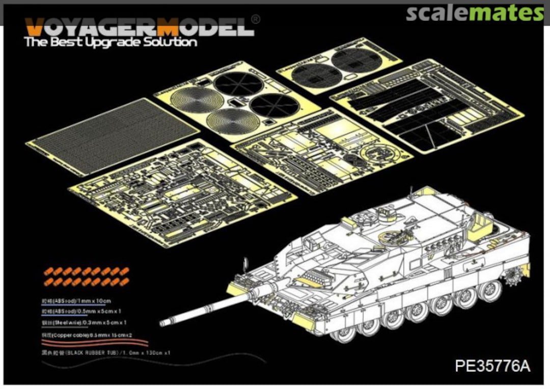 Boxart Modern German Leopard 2A6 Basic (version A) PE35776A Voyager Model