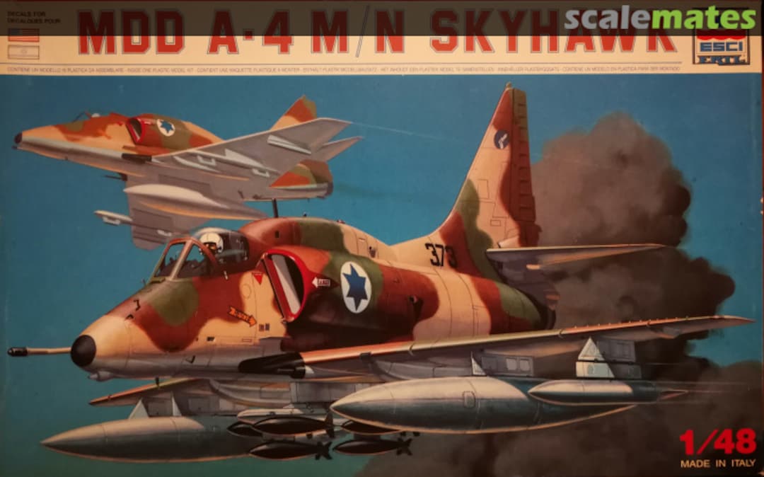 Boxart Douglas A-4M/N Skyhawk II 4016 ESCI/ERTL