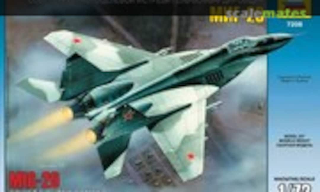 1:72 Советский многоцелевой истребитель-бомбардировщик МиГ-29 (Zvezda 7208)