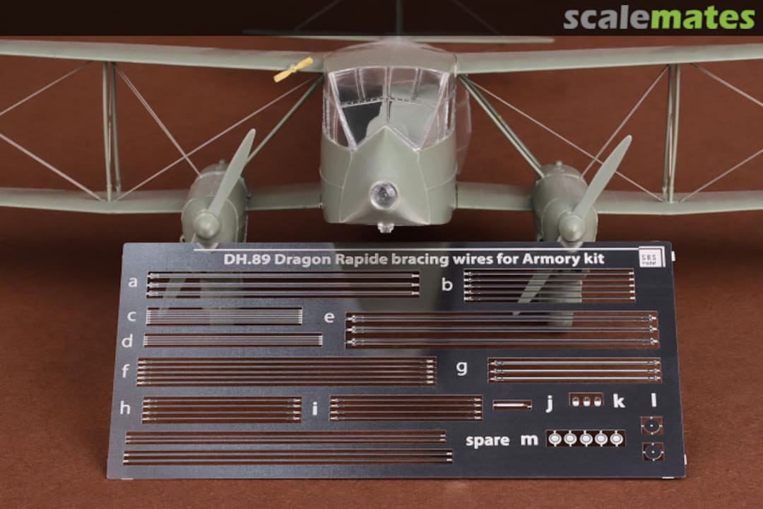 Boxart DH.89 Dragon Rapide Bracing Wires SBS48095 SBS Model