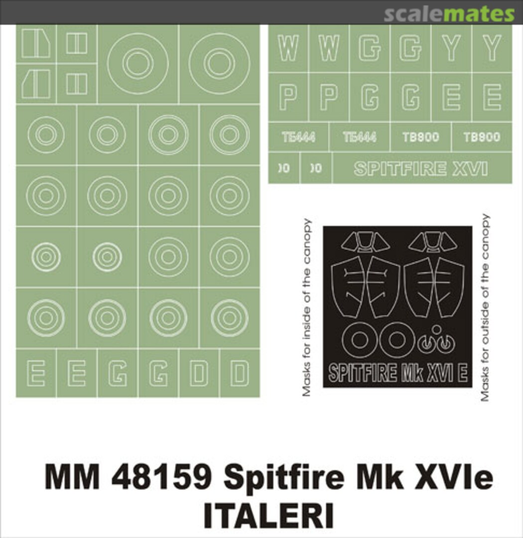 Boxart Spitfire Mk.XVIe MM48159 Montex