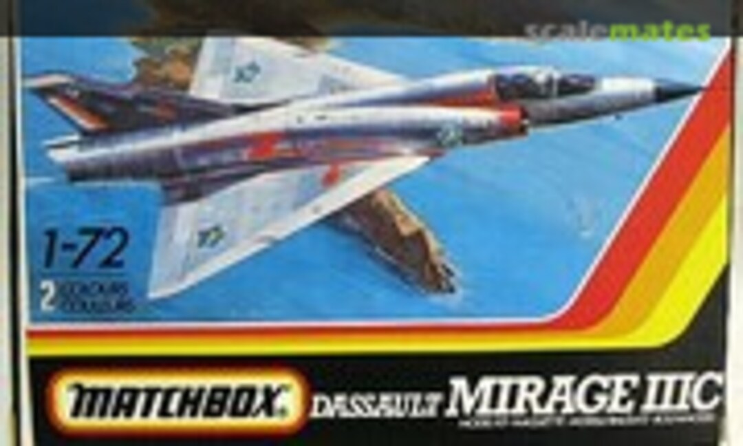 1:72 Dassault Mirage IIIC (Matchbox PK-20)