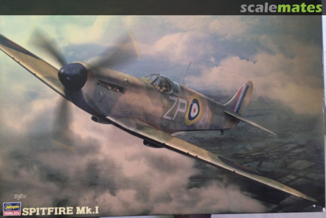 Boxart Spitfire Mk.I 08064 Hasegawa