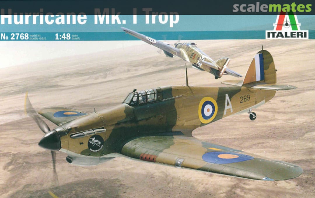 Boxart Hurricane Mk. I Trop 2768 Italeri