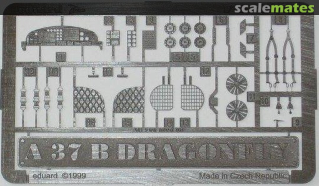 Boxart A-37B Dragonfly SS106 Eduard