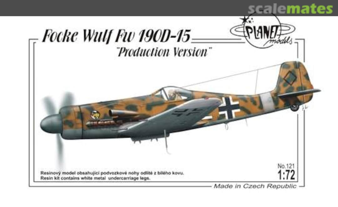 Boxart Focke-Wulf Fw 190D-15 PLT121 Planet Models