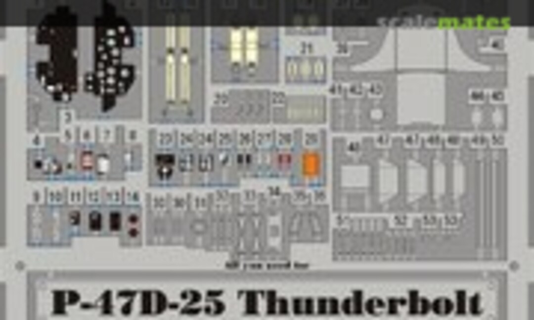 1:72 P-47D-25 Thunderbolt &quot;Bubbletop&quot; (Eduard SS249)