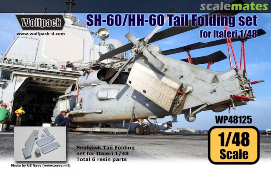 Boxart SH-60/HH-60 Seahawk Tail Folding Set WP48125 Wolfpack