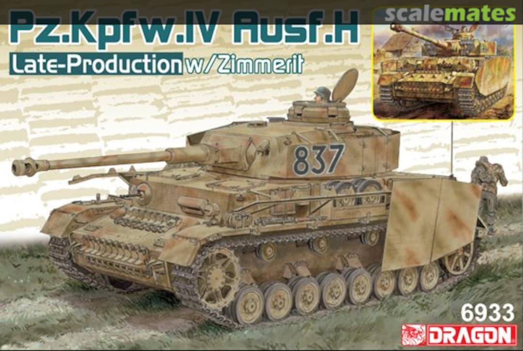 Boxart Pz.Kpfw.IV Ausf.H 6933 Dragon