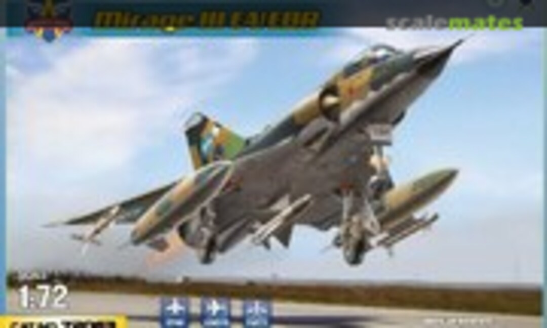 1:72 Mirage III EA/EBR (ModelSvit 72063)