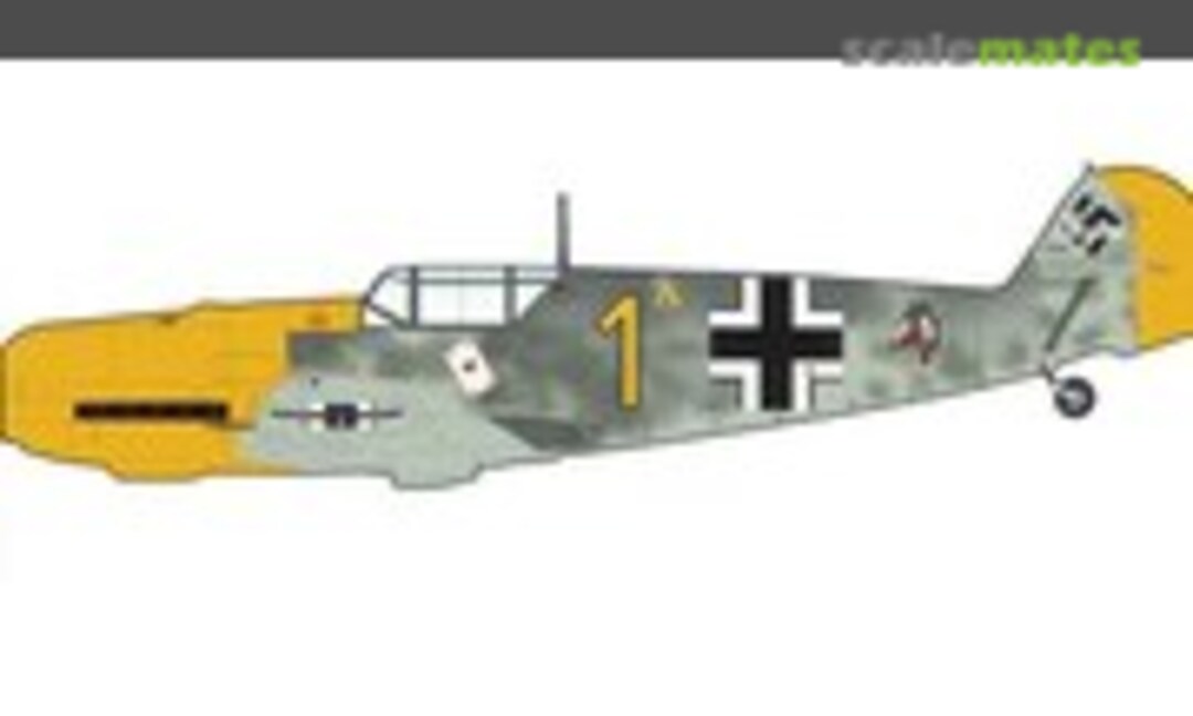 BF 109E-3 Yellow 1 (Hobby Master HA8716)