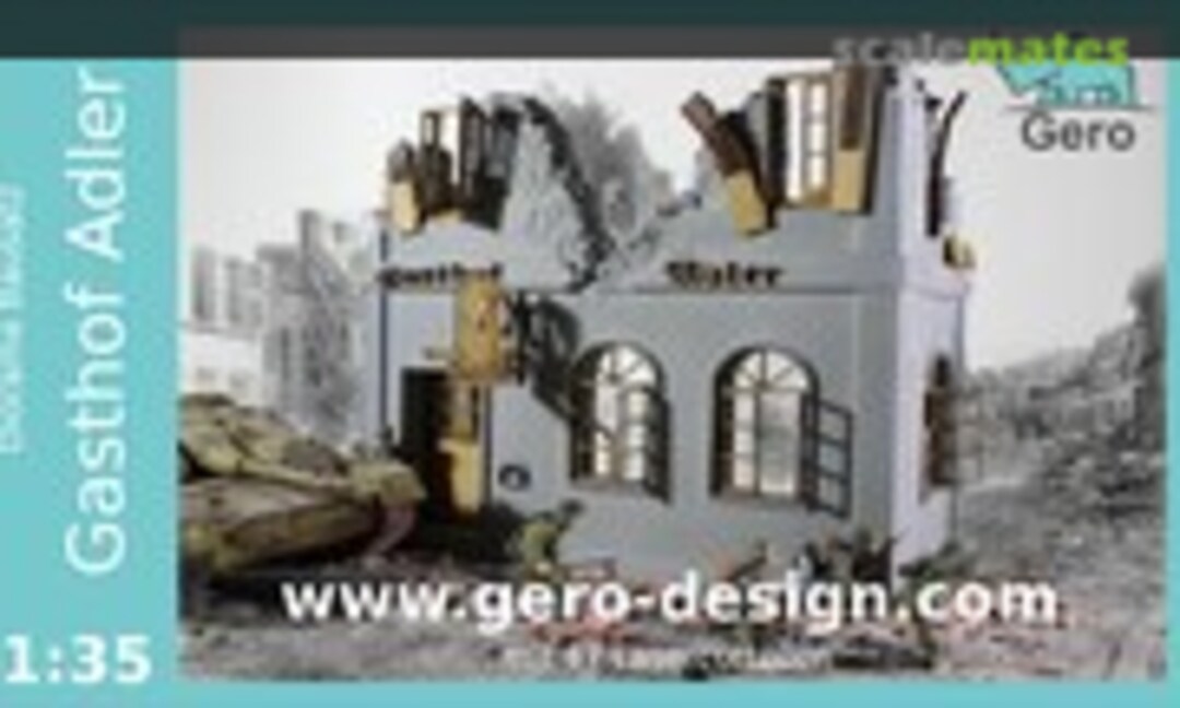 1:35 Dioramabausatz &quot;Gasthof Adler&quot; (Gero Design )