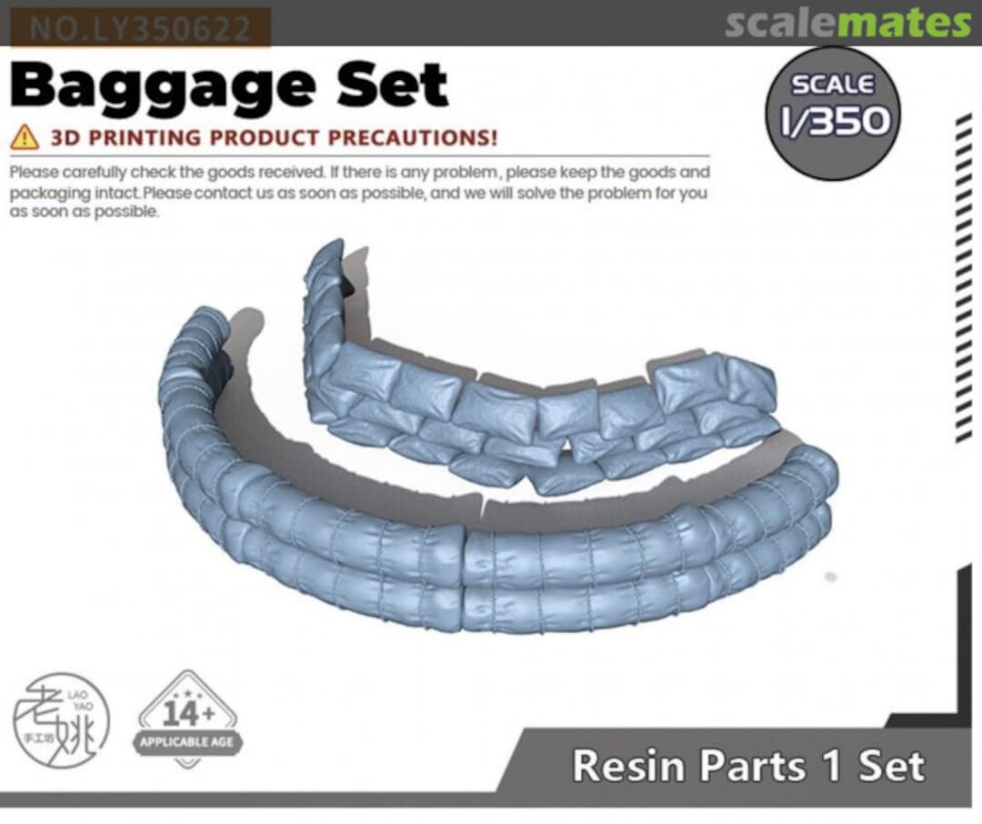 Boxart Baggage Set For IJN Yamato Class Battleship LY350622 Yao's Studio/ 老姚手工坊