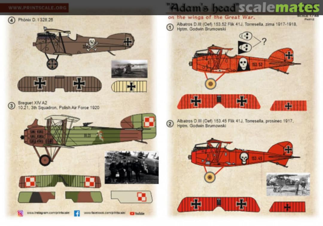 Boxart Adam's Head on the Wings of the Great War. Part-2 48-251 Print Scale