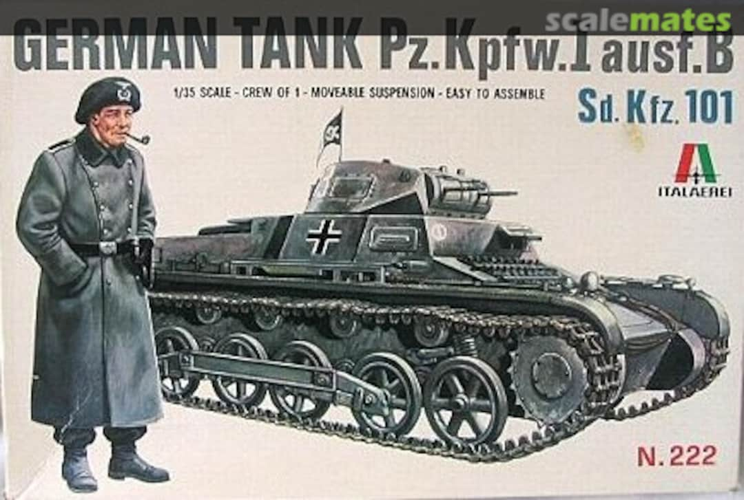 Boxart Pz.Kpfw.I Ausf.B 222 Italaerei