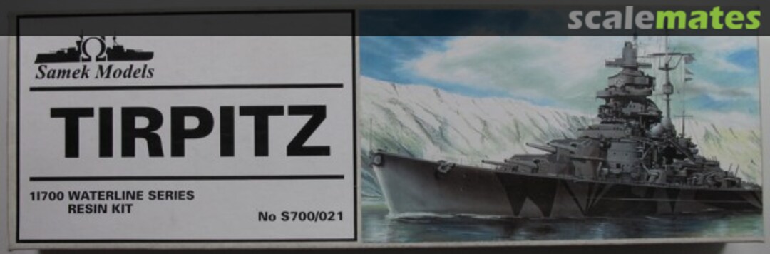 Boxart Tirpitz S700/021 ROP o.s. Samek Models