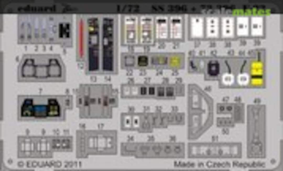 1:72 F-22 S. A. (Eduard SS396)