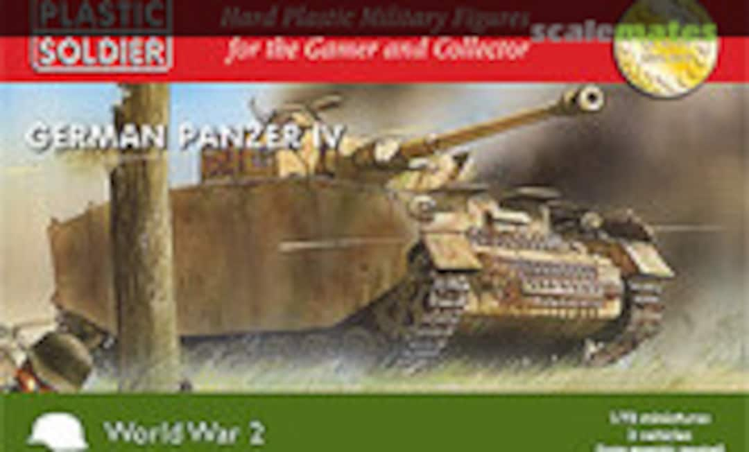 1:72 GERMAN PANZER IV (Plastic Soldier WW2V20002)