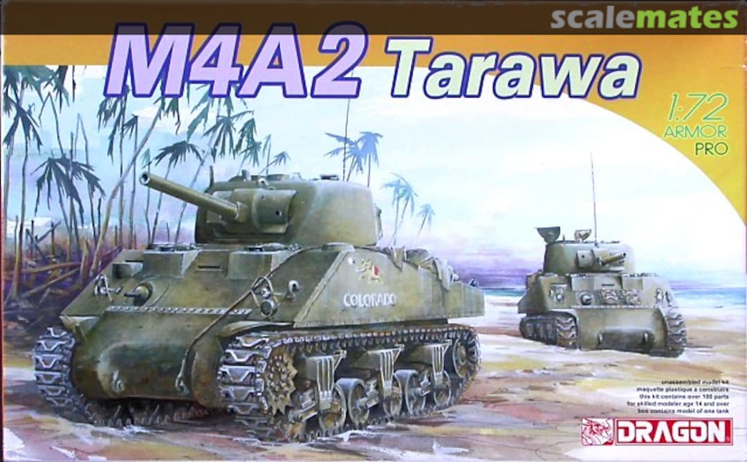 Boxart M4A2 Sherman 7305 Dragon