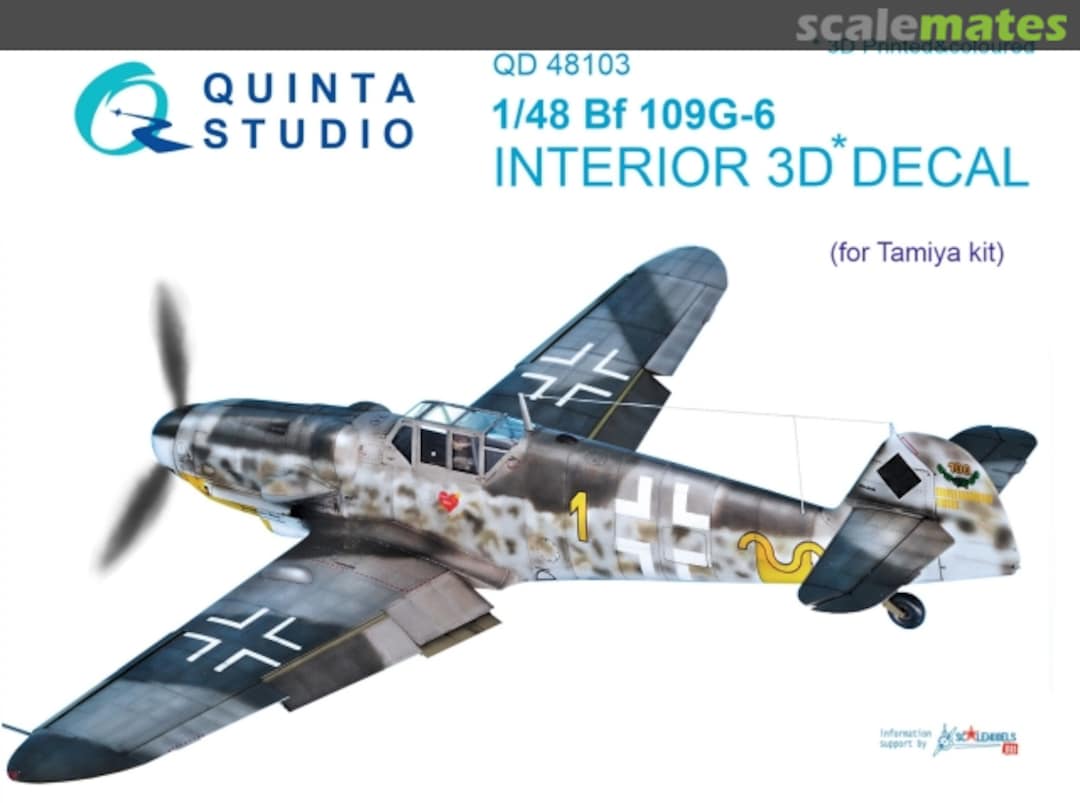 Boxart Bf 109G-6 QD48103 Quinta Studio