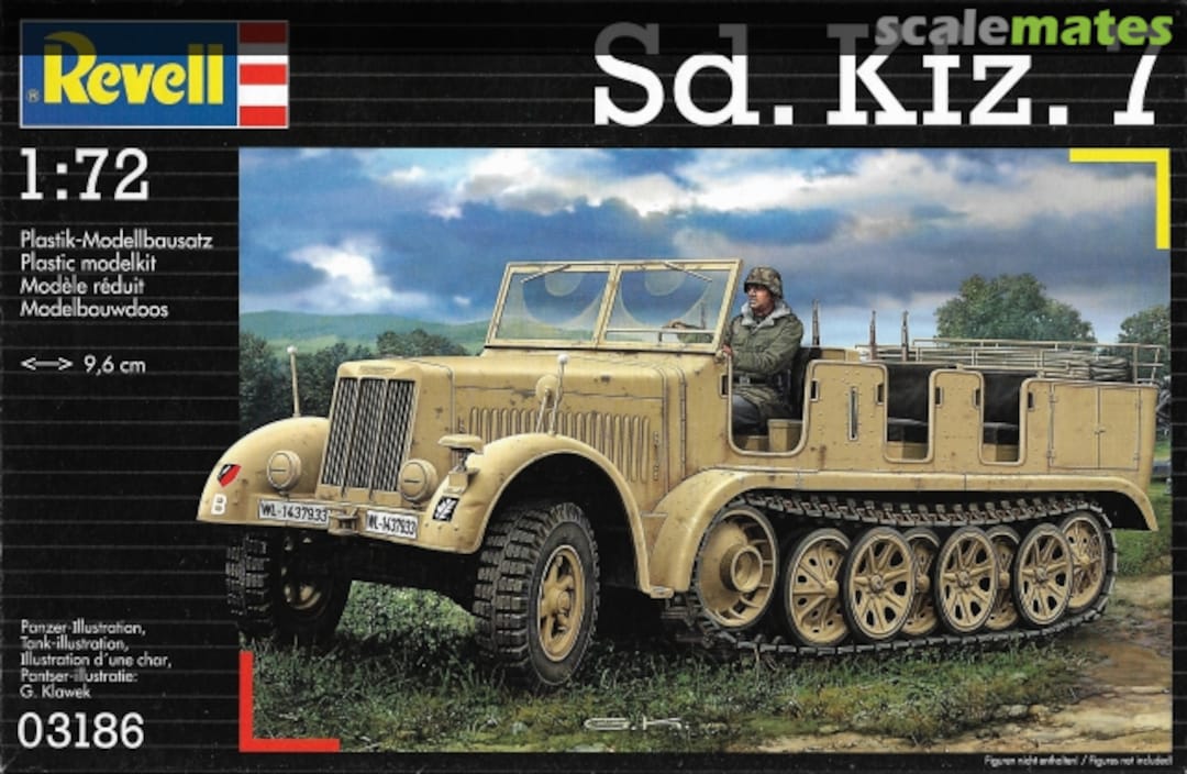 Boxart Sd.Kfz. 7 03186 Revell