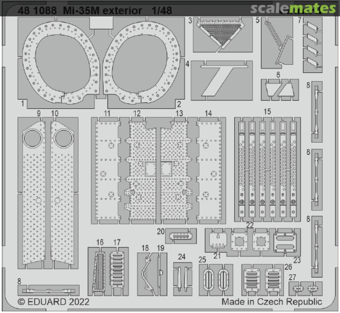 Boxart Mi-35M exterior 481088 Eduard