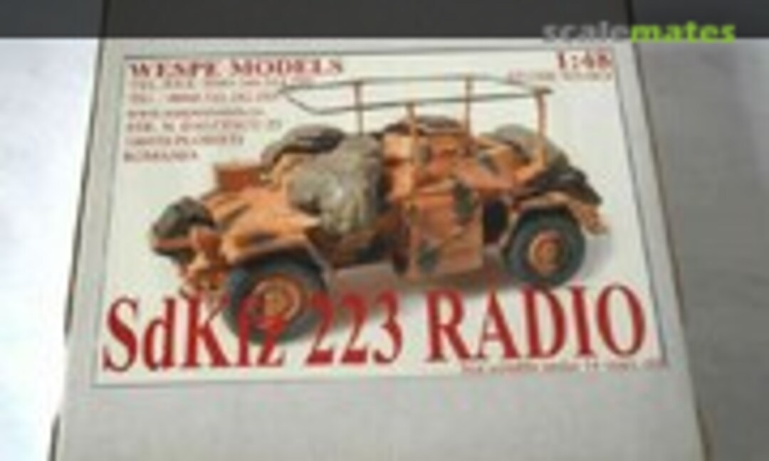 Sd Kfz 223 Radio (Wespe Models WES 48028)