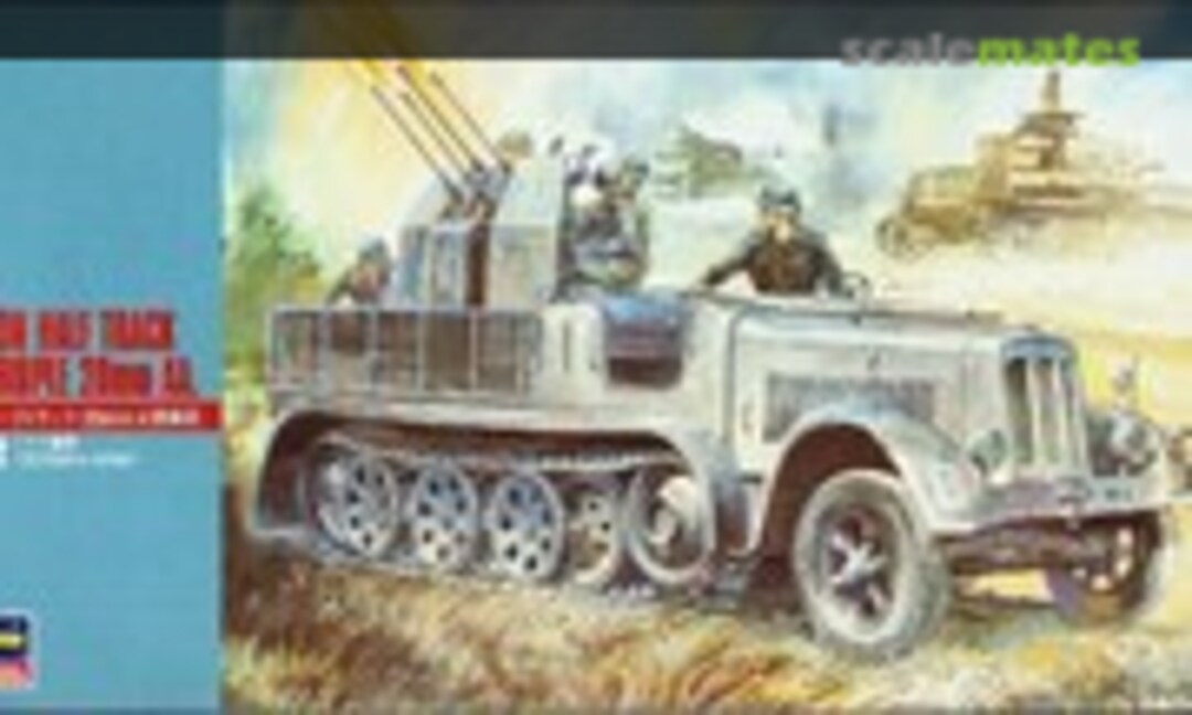 1:72 8 Ton Half Track Quadruple 20mm AA. (Hasegawa 31114)