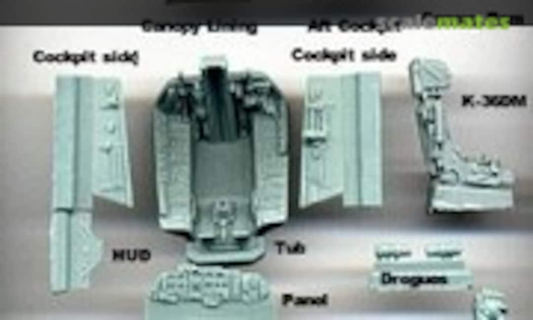 1:48 Su-27 Cockpit Set (NeOmega C2)