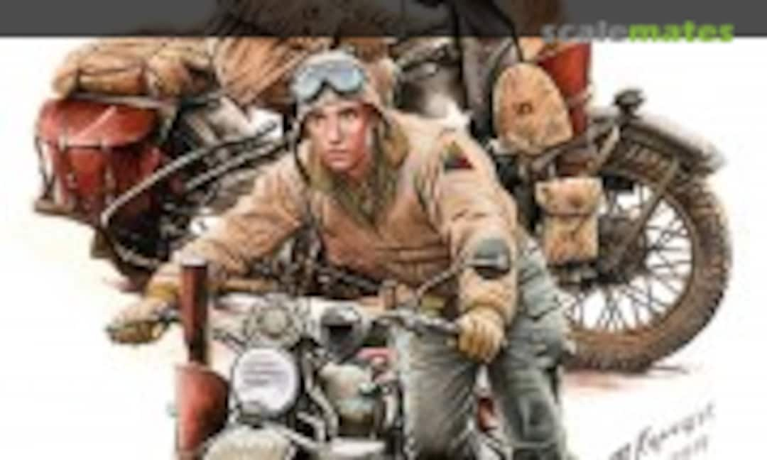 1:35 U.S. Soldiers with WLA motorcycles (MiniArt 35422)